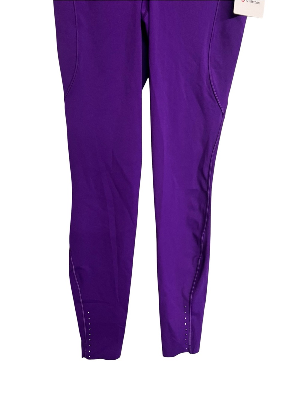 New Lululemon Fast And Free Collegiate Purple High-Rise‎ Leggings 28” Pockets - Picture 3 of 6